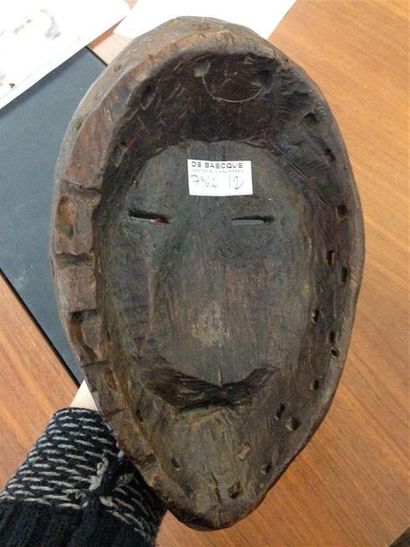Masque Dan
Côte d'Ivoire
H. 26 cm AES Bois
Très...
