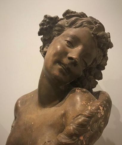 From CARPEAUX Bust of a woman, L'Automne...