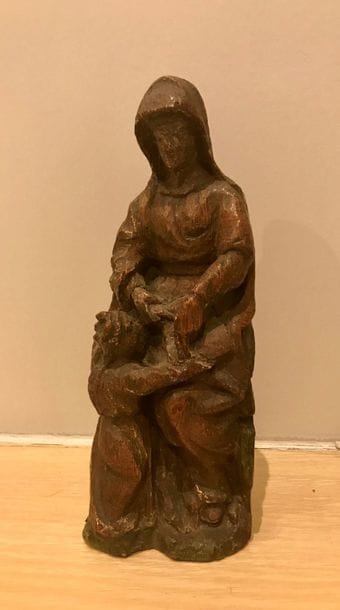 In 18th century style Statue of St. John...