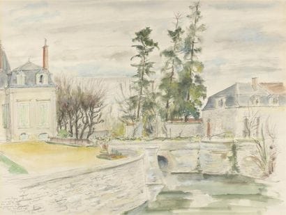 André DIGNIMONT (1891-1965) - House of Raymond...