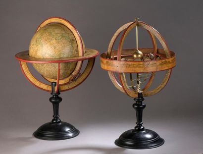Copernican type earth and planetary globe...