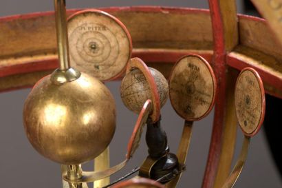 Copernican type earth and planetary globe...
