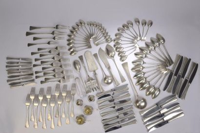 
Plain silver spatula 800 thousandths, flat...