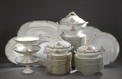 PORCELAINE de PARIS, fin du XIXe-début du...
