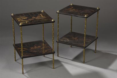 Paire de tables 