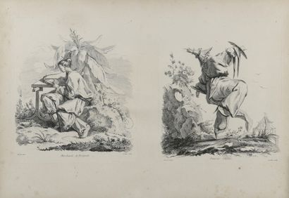 François BOUCHER(1703-1770) d'après 

Livres...
