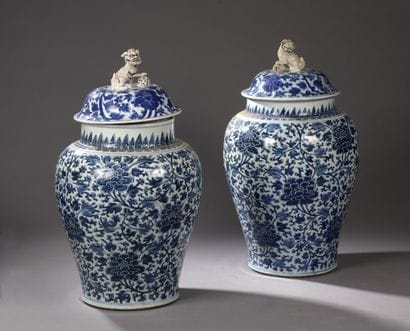 CHINE - Epoque KANGXI (1662 - 1722)

Paire...