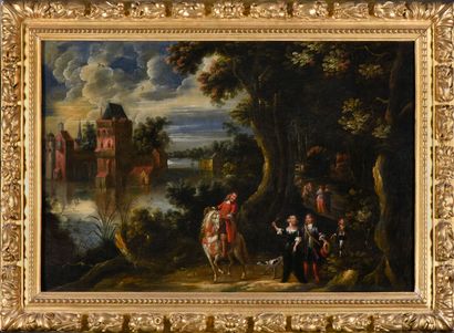 École FLAMANDE du XVIIe entourage de Jacques...