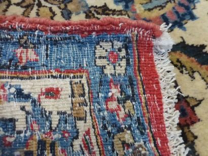 Tapis Ghoum (chaîne et trame en coton, velours...