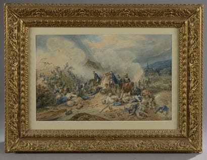 Hippolyte BELLANGÉ (1800-1866)

La prise...