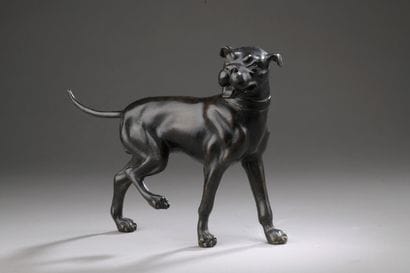 École ITALIENNE du XVIIIème siècle 

Dogue...