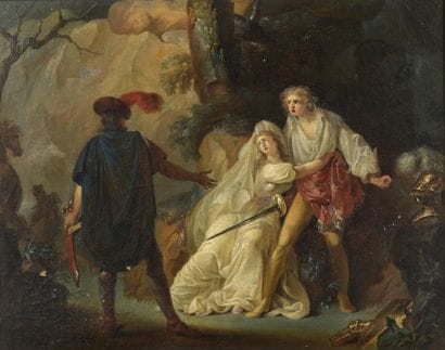 Attribué à Jean-Frédéric SCHALL (1752 - Paris...
