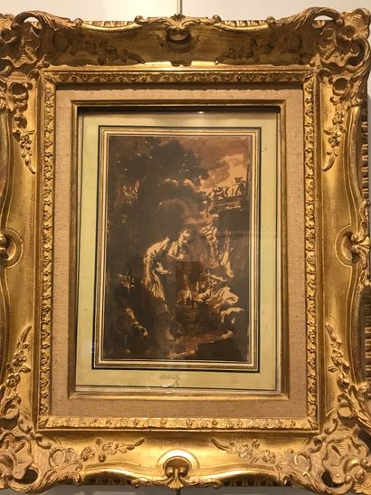 François BOUCHER (1703-1770)

Scène pastorale...