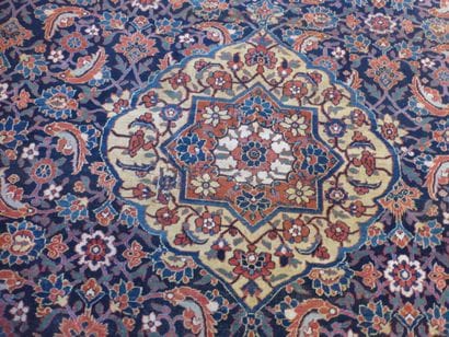 Tapis Hérat (chaîne en coton, trame et velours...