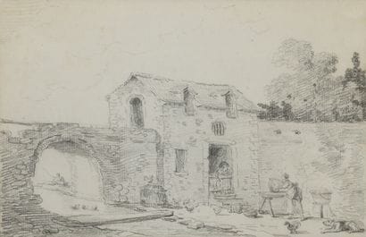 Ecole d'Hubert ROBERT (1733-1808) 

Vue animée...