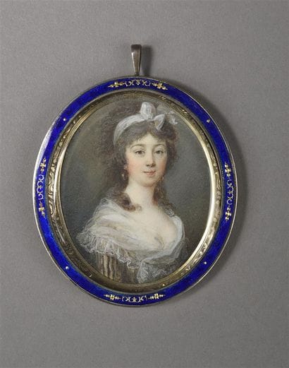 Ecole FRANCAISE vers 1780

Portrait de jeune...