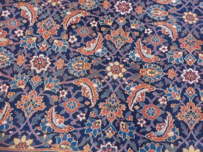 Tapis Hérat (chaîne en coton, trame et velours...