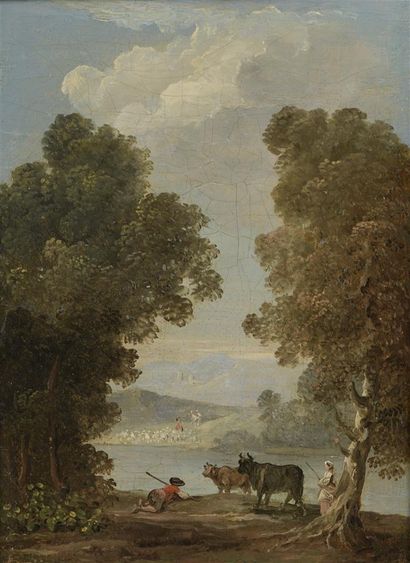 Attribué à Hubert ROBERT (1733 - 1808)

Couples...