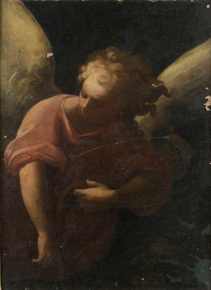 École ITALIENNE du XVIIe siècle 

Un ange

Toile,...