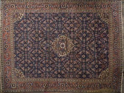 Tapis Hérat (chaîne en coton, trame et velours...