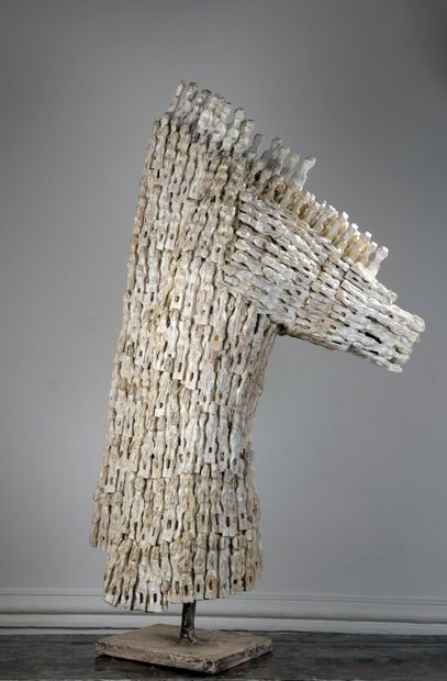 Dominique ZINKPÈ, born in 1969 - Benin

Untitled,...