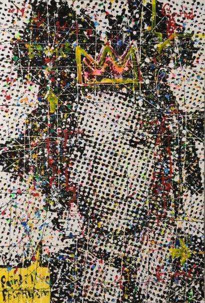 Conrad BO, born 1972 - South Africa

Basquiat...