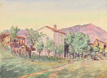 Paul Corizzi (1883-1953)
Around Ajaccio....