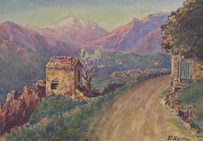 Paul Corizzi (1883-1953)
Caseddu on the roadside...