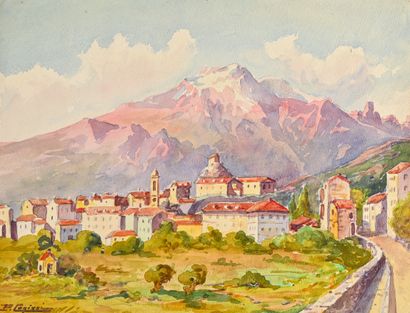 Paul Corizzi (1883-1953)
Corte. General view...