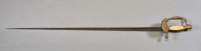 FRANCE

Empire/ Restoration court sword 

Gilt...