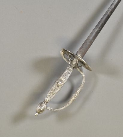 FRANCE

Sword with donkey step

Silver mounting...