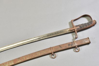 ITALY

Cavalry troop sword 

Iron mounting...