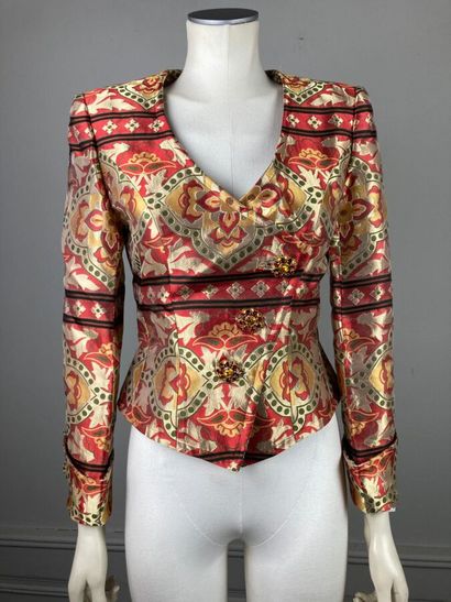 CHRISTIAN LACROIX prêt à porter

Circa 1980

Veste...