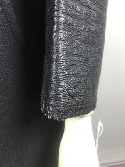 COURREGES

Manteau 7/8ème en drap de laine...
