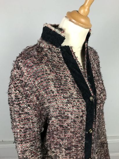 HIROMISHI NAKANO

Long manteau en tweed ivoire,...