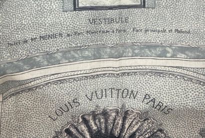 LOUIS VUITTON

Grand châle en étamine de...