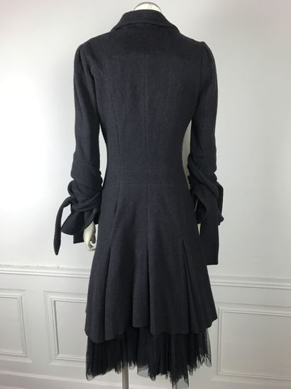 GARDEM Paris

Manteau long en lainage noir,...