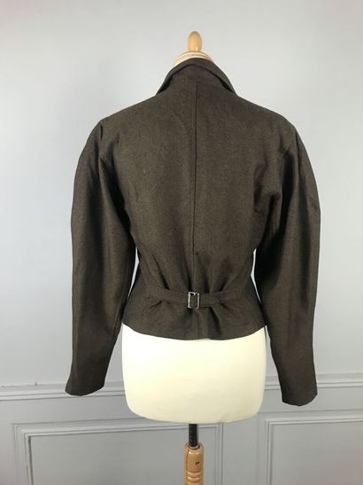 KENZO

Veste en sergé de laine à effet de...