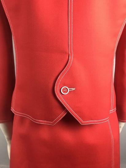COURREGES 1995

Ensemble en gabardine de...