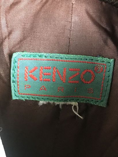 KENZO

Veste en sergé de laine à effet de...