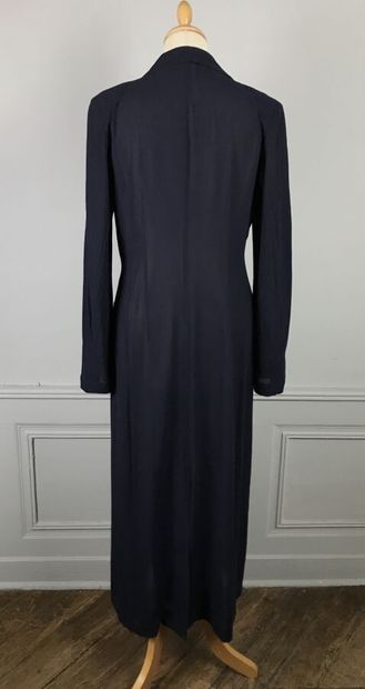 DRIES VAN NOTEN, sans griffe

Manteau long...