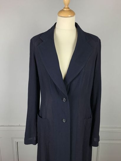 DRIES VAN NOTEN, sans griffe

Manteau long...