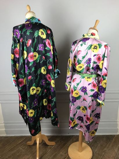 WILLY VAN ROOY

Lot comprenant deux robes...