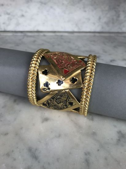 ISABEL CANOVAS

Large bracelet manchette...