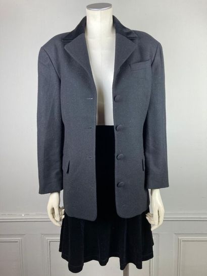 MICHEL KLEIN, ANONYME

Veste en drap noir,...
