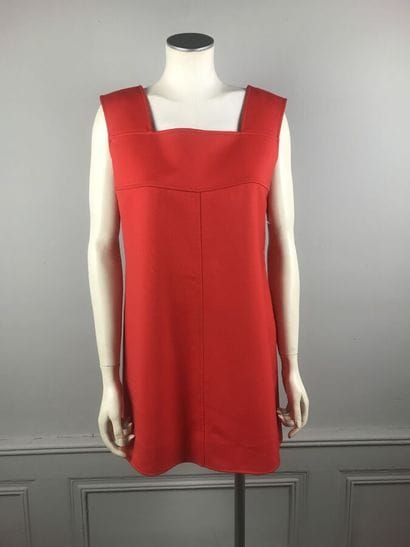 COURREGES

Mini robe trois trous en gabardine...