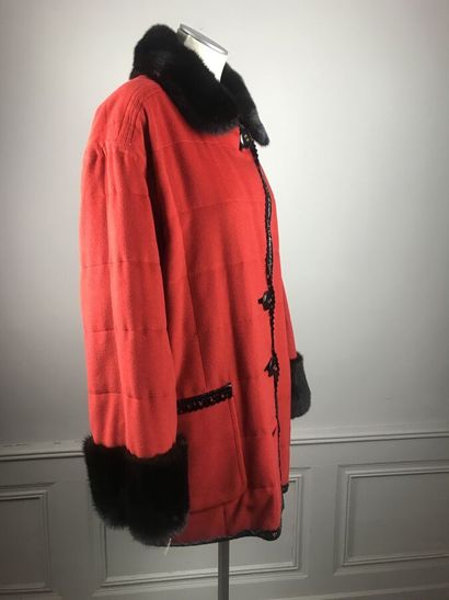 CHRISTIAN DIOR

Manteau 3/4 réversible, en...