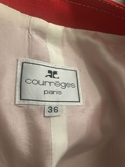 COURREGES 1995

Ensemble en gabardine de...