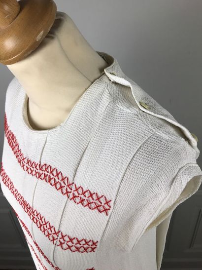 GUY PAULIN

Robe longue en viscose blanc...