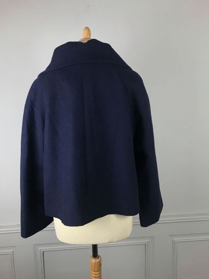 YUKI TORII

Veste en drap marine, large col...